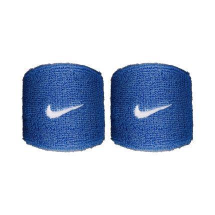 Swoosh Classic Wristband short - blue. white