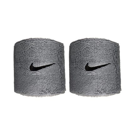 Swoosh Classic Wristband short - grey. black
