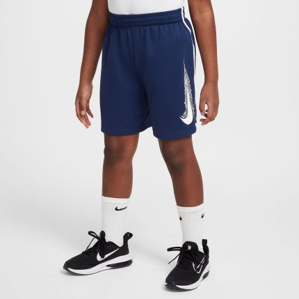Dri-Fit Multi Shorts Kids - dark blue, white