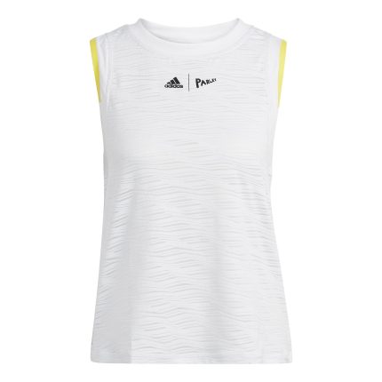Match Tank Top Women-White