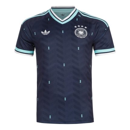 Germany Away Jersey 26 Men ?C Dark Blue