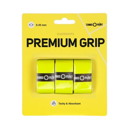 Premium Grip 3 Pack-Yellow