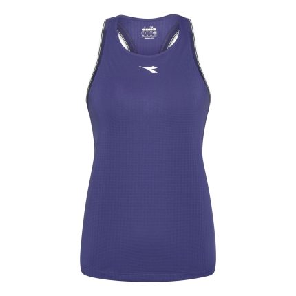 Icon Tank Top Women-Blue