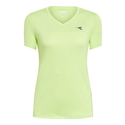 L. T-Shirt Women - lime,