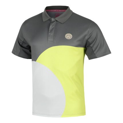 Bubble Polo Men-Grey,Lemon