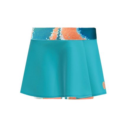 Melbourne 2025 Printed Skirt Women-Petrol,Orange