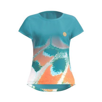 Melbourne 2025 T-Shirt Girls-Petrol,Orange