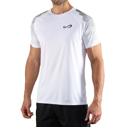 Feisty Hexagon T-Shirt Men-White
