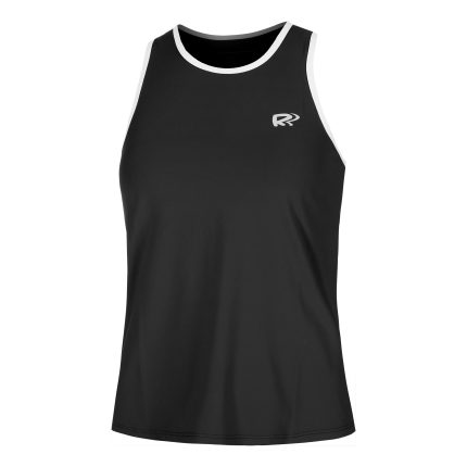 Teamline Racerback Tank Top Women-Black