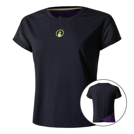 Perspectives Cross T-Shirt Women-Dark Blue