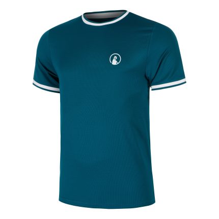 Create Break Ringer T-Shirt Men-Petrol,White