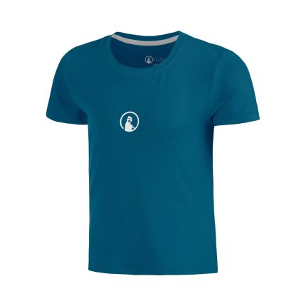 Create Retriever T-Shirt Girls-Petrol,White
