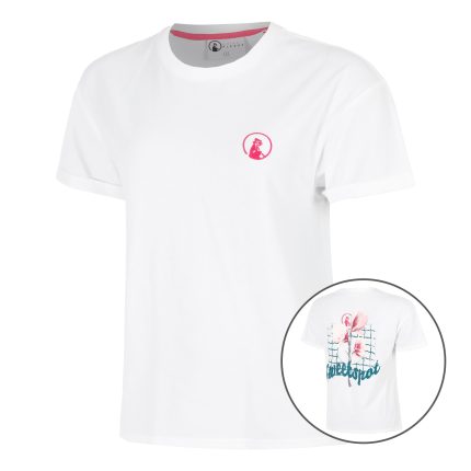 Create Flower T-Shirt Women-White,Multicoloured