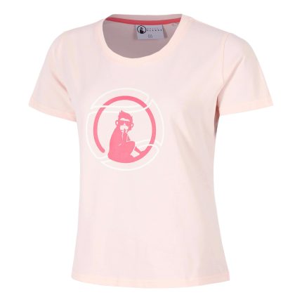 Endlessly Bracket T-Shirt Women-Pink,Multicoloured