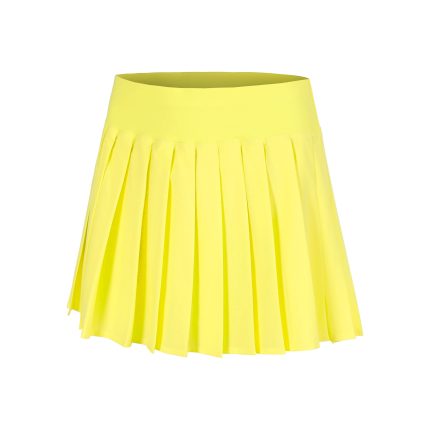 Love Pleated Skirt Girls - yellow, white