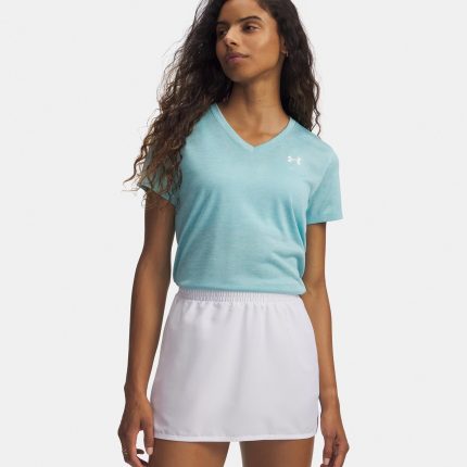 Tech Twist T-Shirt Women-blue, white