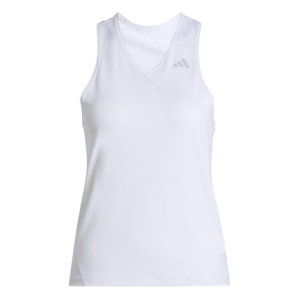Club V-Neck Tank Top Women - white
