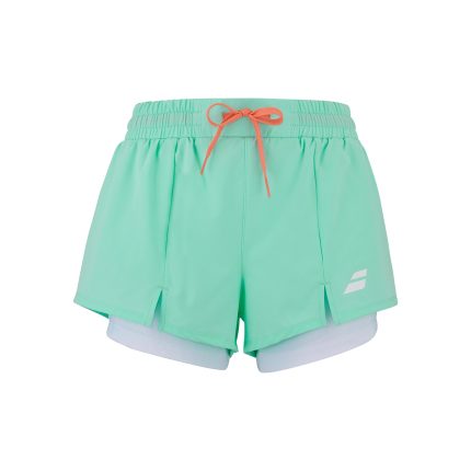 Performance Shorts Women-turquoise