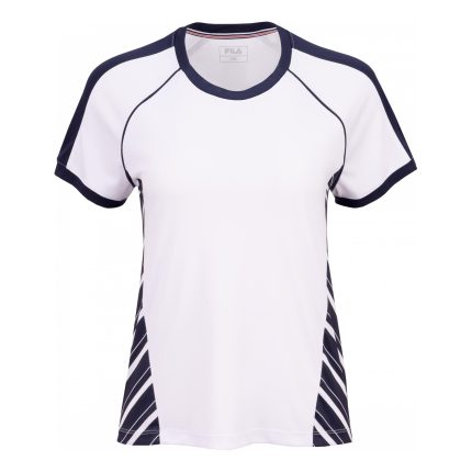 Josefine T-Shirt Women-white, dark blue