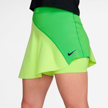 Court Dri-Fit Slam High Rise Skirt Women-green, lime
