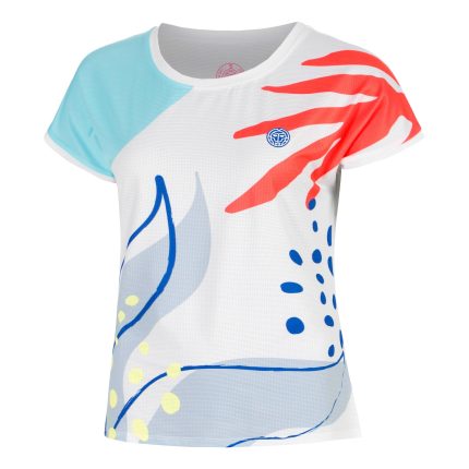 Hey Laguna T-Shirt Women-white, multicoloured