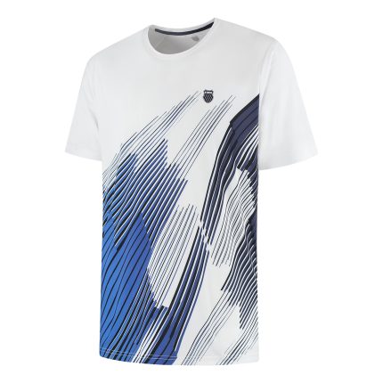 Hypercourt Print T-Shirt Men - white